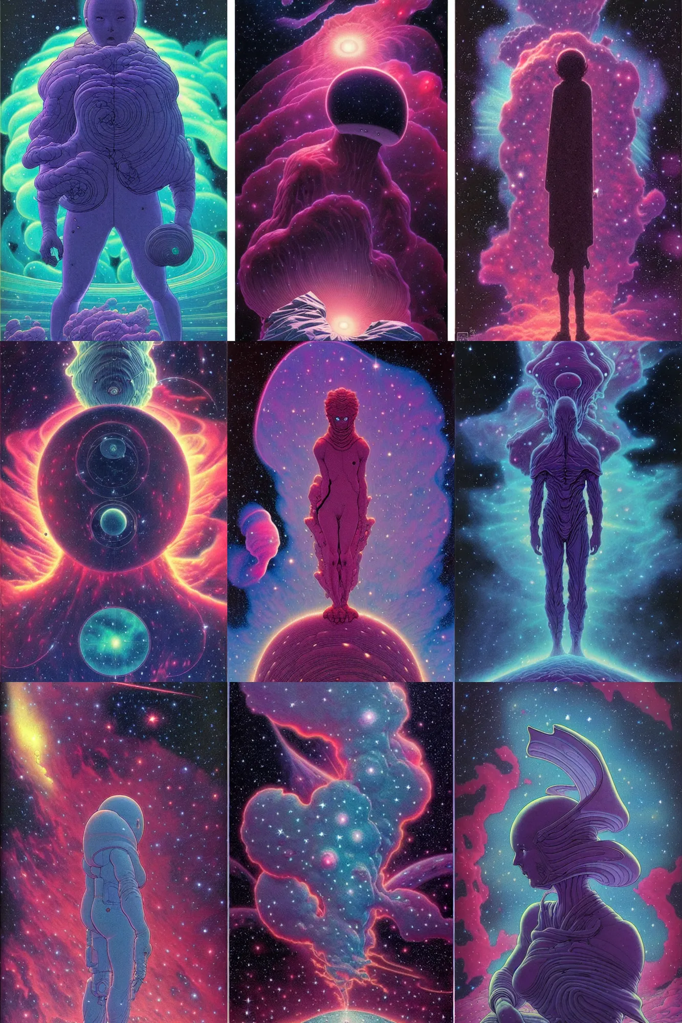 Beautiful Gaseous Nebula By Stable Diffusion OpenArt