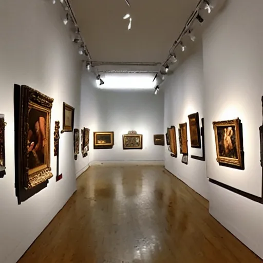 Image similar to Haunted Art Gallery