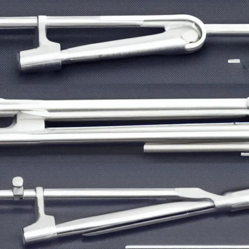 Image similar to orthopedic instrument maker, very photorealistic, professional photography