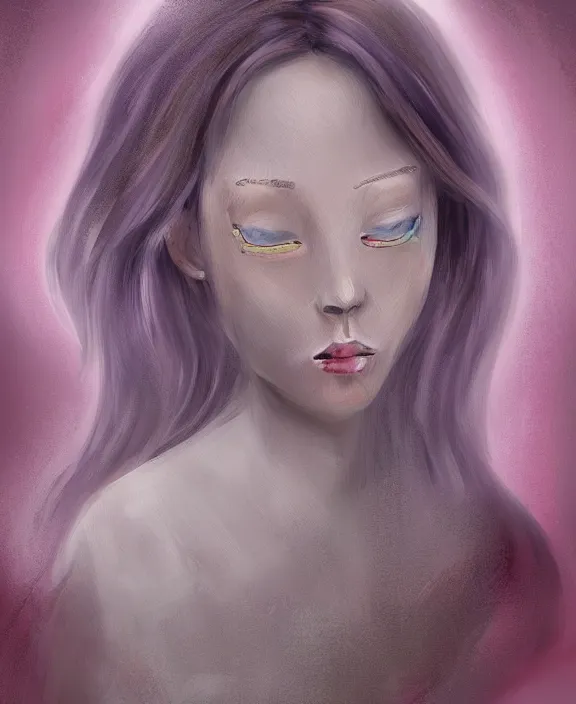 Image similar to the beautiful is far away in vain and far away, senselessly cruel, digital painting