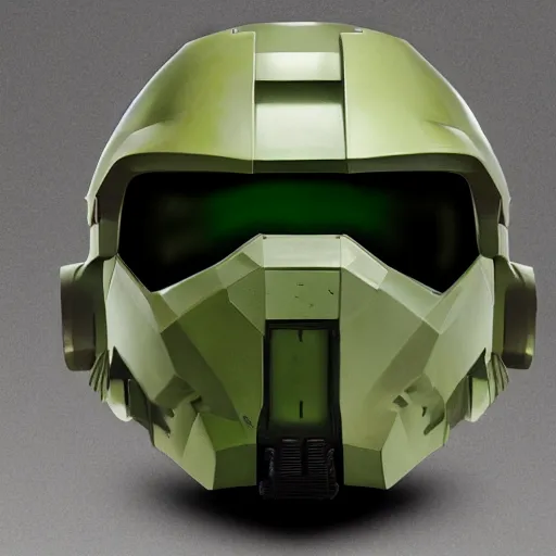 Prompt: razer rgb gaming master chief halo helmet