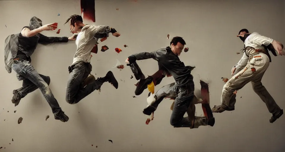 Prompt: the two complementary forces that make up all aspects and phenomena of life, by Jeremy Geddes