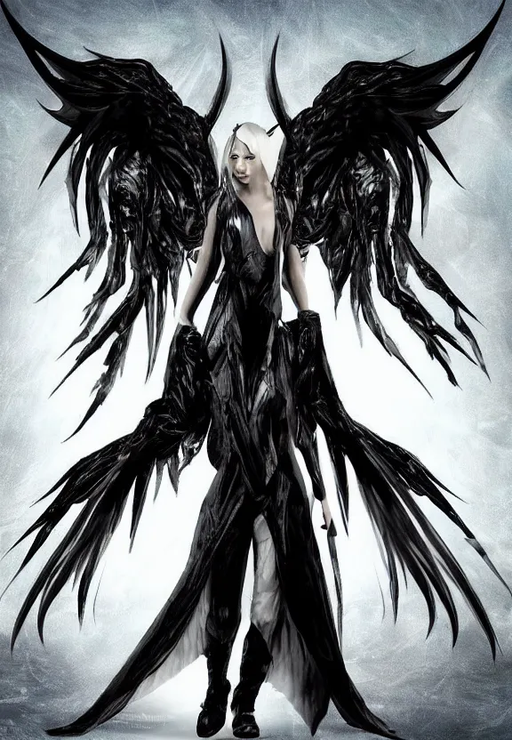 Prompt: “Futuristic Lucifer with angel’s wings among the people, concept art, ultra detailed, epic, master piece, digital art”