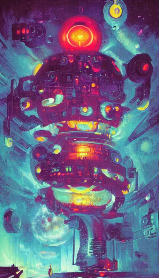 Image similar to techno artwork, by paul lehr,