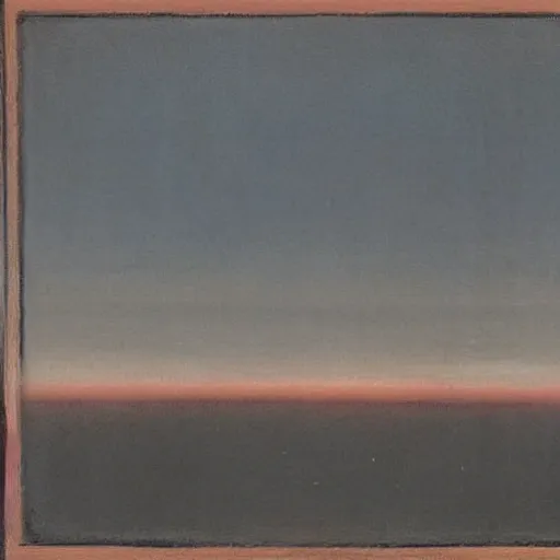 Image similar to the abstract painting'arctic void ', by caspar david friedrich!!!, by rothko!!!