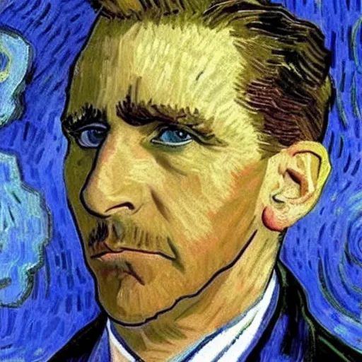 Prompt: michael scott by van gogh