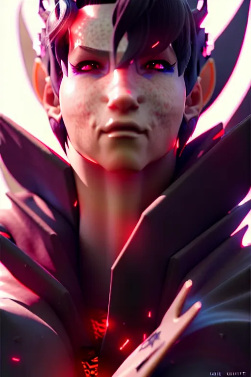 Prompt: highly detailed vfx portrait of bahamut by ilya kuvshinov, rossdraws, artgerm, sola digital arts, anti aliasing, raytracing : :