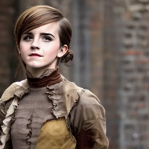 Image similar to Emma Watson as a mouse