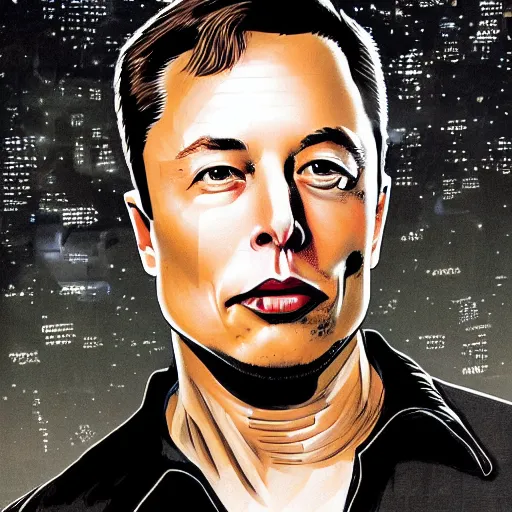 Image similar to cyborg elon musk, high quailty, highly detailed, , mega detailed,