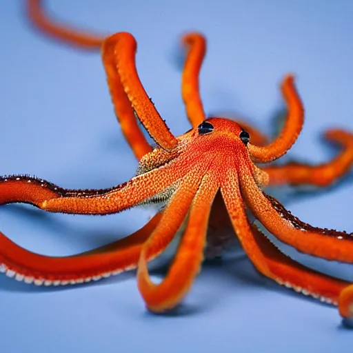 Image similar to an octopus mixed with a spider, professional photography