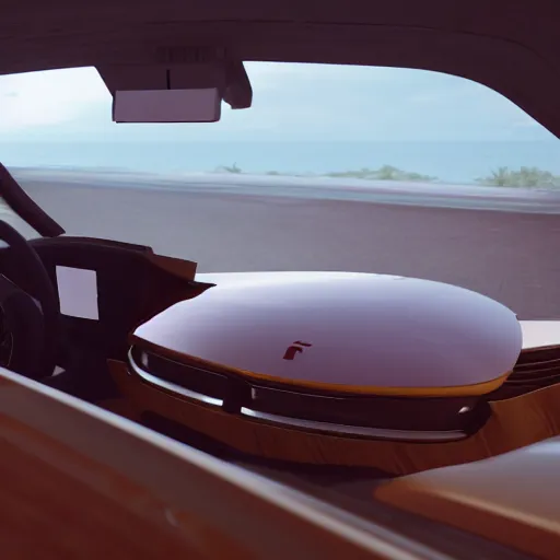 Image similar to Elon Musk is driving a wooden car, 4k, Unreal 5, Octane render, Hyperrealistic, Exquisite detail