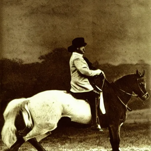 Image similar to boris jonson riding a horse