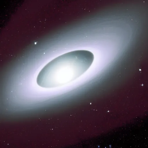 Prompt: a galactic catastrophe with a black hole enveloping light