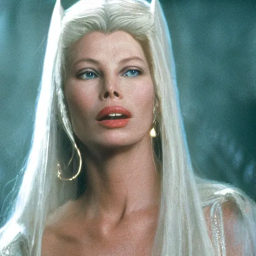 Image similar to kim basinger as galadriel