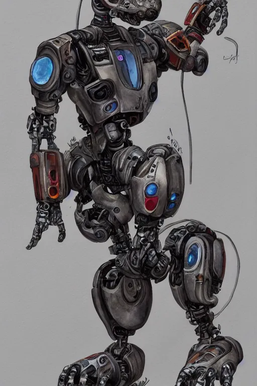 Prompt: watercolor painting of a robotic cyborg cybernetic rat!!, full - body portrait, sci - fi, futuristic, highly detailed, hd, concept art, trending on artstation