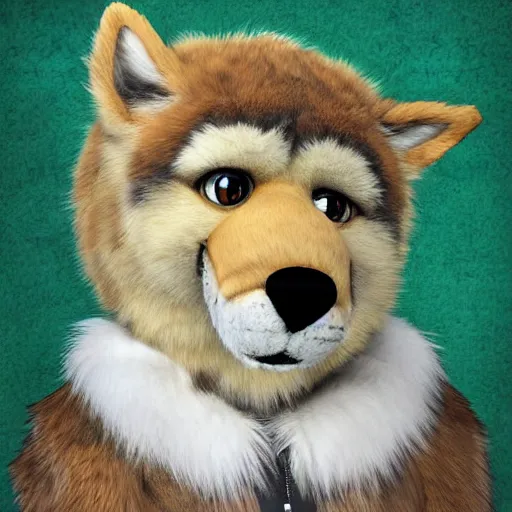 Image similar to furry fursona hiperrealistic photograph