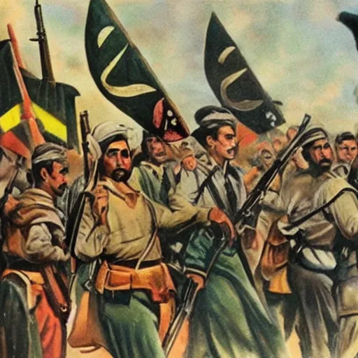 Image similar to kurdish and turkish war in 1 9 4 0