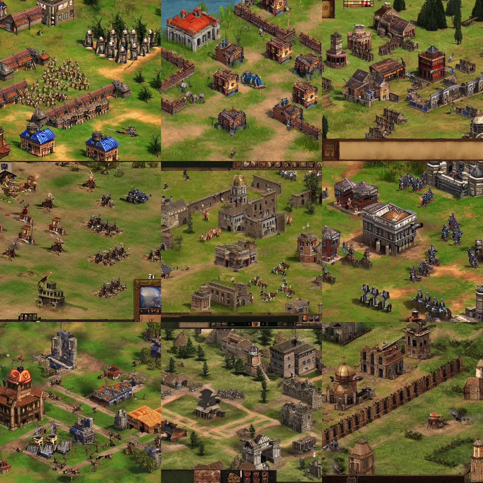 Prompt: age of empires ii, world war ii edition