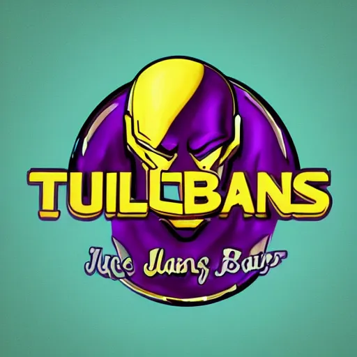 Image similar to logo for Thanos' juice bar