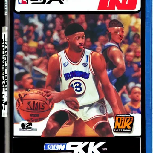 Prompt: nba 2 k for the super nintendo entertainment system