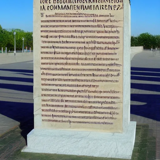 Image similar to monument with the text за абобу