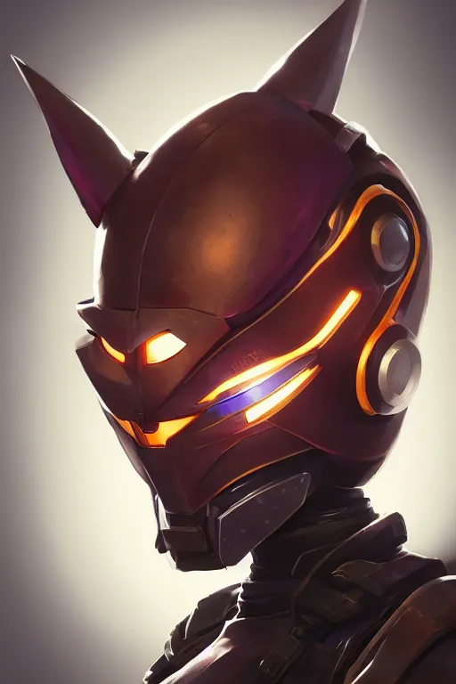 Image similar to epic mask helmet robot ninja portrait stylized as fornite style game design fanart by concept artist gervasio canda, behance hd by jesper ejsing, by rhads, makoto shinkai and lois van baarle, ilya kuvshinov, rossdraws global illumination radiating a glowing aura global illumination ray tracing hdr render in unreal engine 5