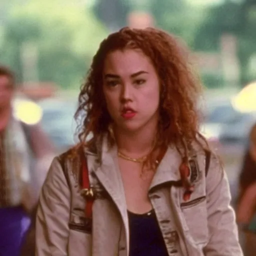 Image similar to a film still of jolyne in ''10 Things I Hate About You''(1999)