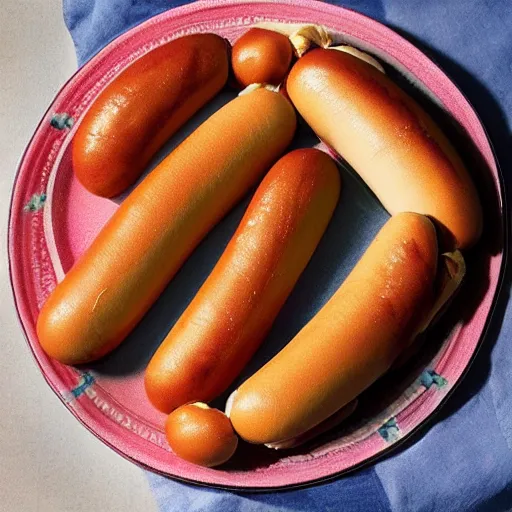 Prompt: hot dog hands