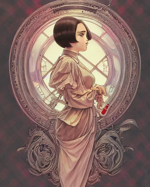 Image similar to if bob belcher was a real boy, beautiful shadowing, 3 d shadowing, reflective surfaces, 8 k, beautifully detailed pencil illustration, intricate, epic composition, masterpiece, bold complimentary colors. stunning masterfully illustrated by artgerm, range murata, alphonse mucha