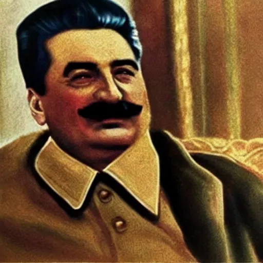 Image similar to stalin in godfather style