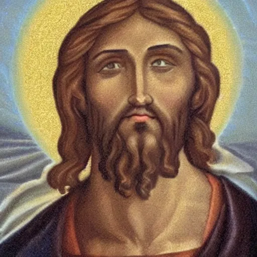 Image similar to jesus with down syndrome