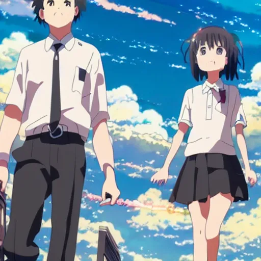 Prompt: your name anime picture