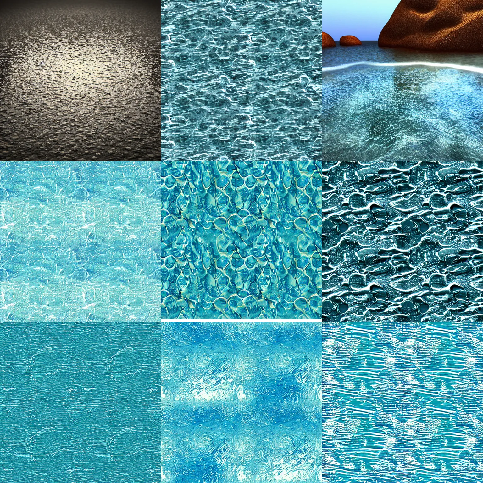 Prompt: water texture. seamless.