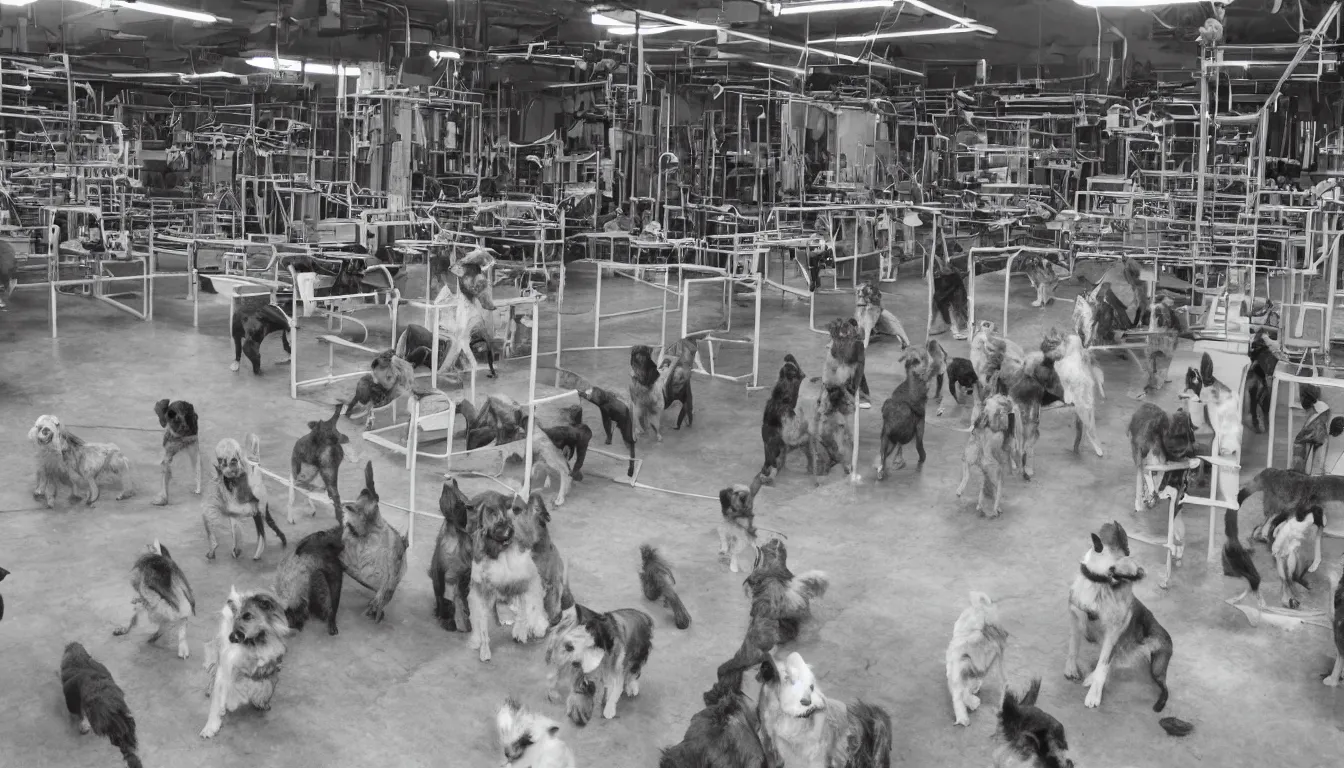 Image similar to Dog factory