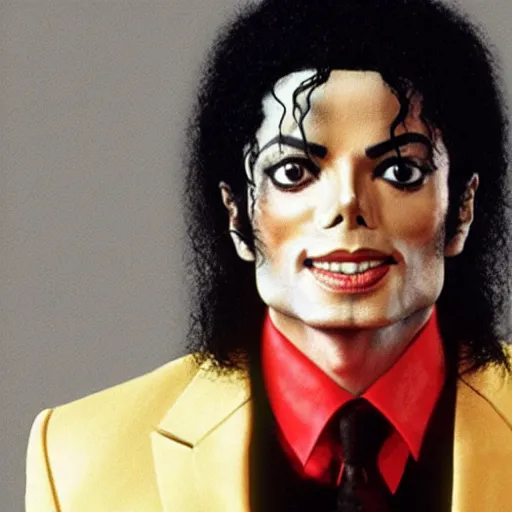 Image similar to Michael Jackson caught in 4k watching indecent movies