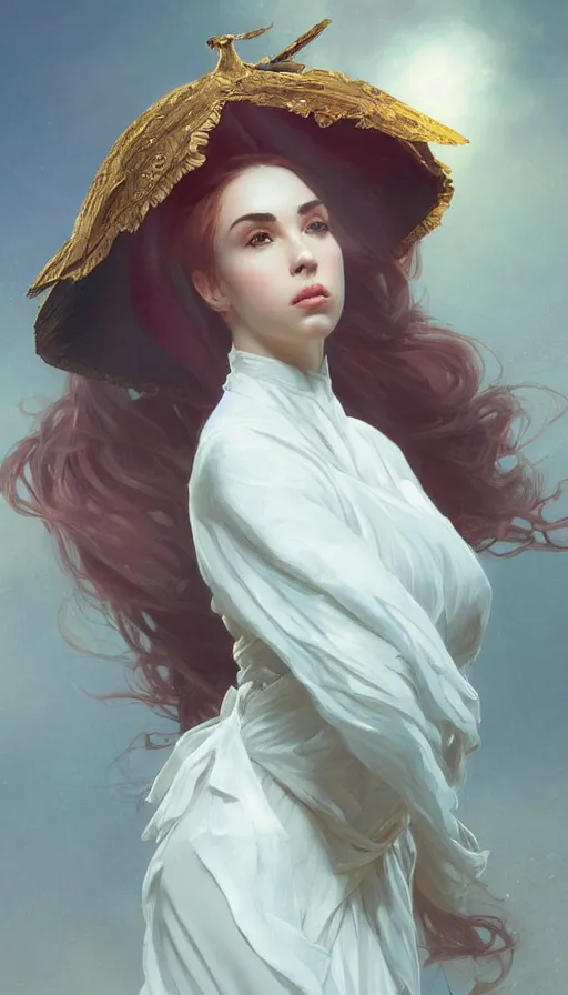 Prompt: Ava Max, elegant, highly detailed, digital painting, artstation, concept art, smooth, sharp focus, illustration, ArtStation, art by artgerm and greg rutkowski and alphonse mucha and J. C. Leyendecker and Edmund Blair Leighton and Charlie Bowater