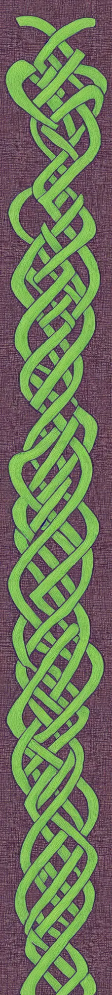 Prompt: illustrated irish knot