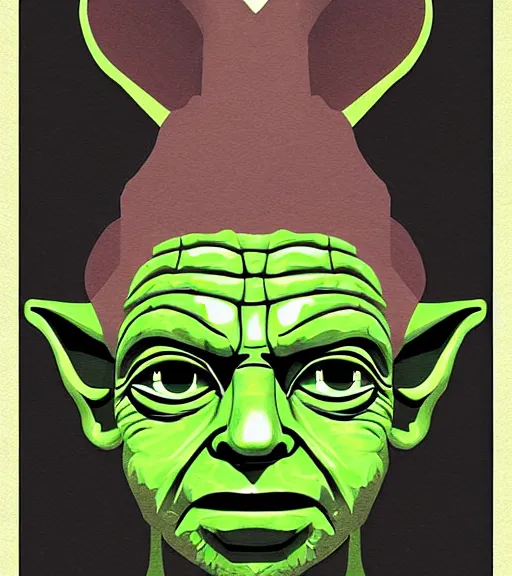 Portrait Of Yoda Mixed With Gollum By Liam Brazier Stable Diffusion