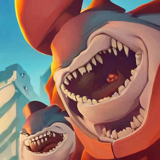 Image similar to face icon stylized minimalist street sharks, loftis, cory behance hd by jesper ejsing, by rhads, makoto shinkai and lois van baarle, ilya kuvshinov, rossdraws global illumination