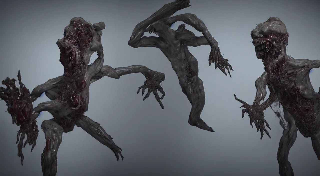 Image similar to body horror, unreal engine, octane render, depth of field, cycles render, hd