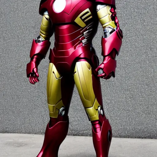 Image similar to iron man in batman suit