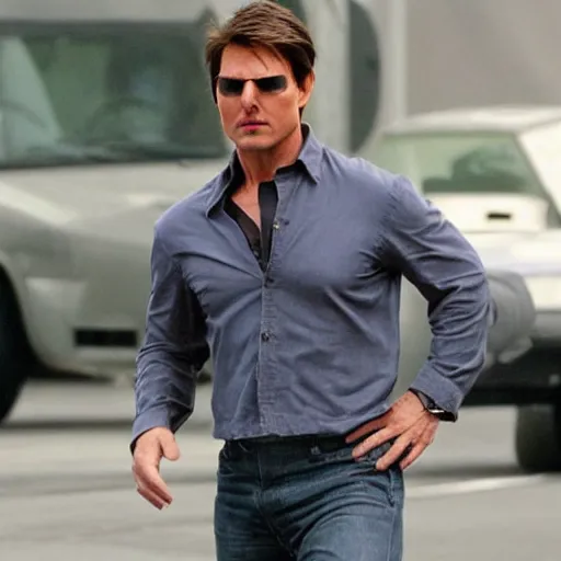 Image similar to Tom Cruise from Avengers movie