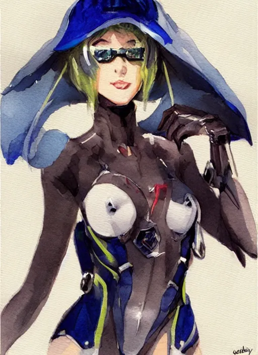 Image similar to concept art of comiket cosplay, pinterest, artstation trending, behance, watercolor, by coby whitmore, silver, laser light,