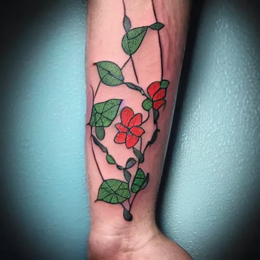 Photo of Catharanthus Tattoo Raspberry (Vinca)