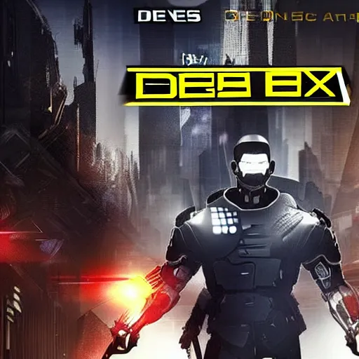 Image similar to deus ex video game