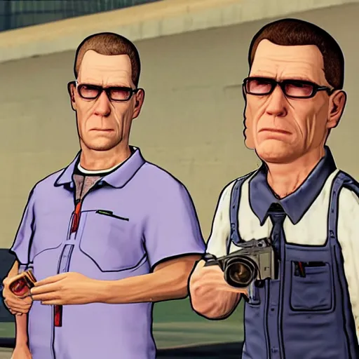 Image similar to Hank Hill in GTA V