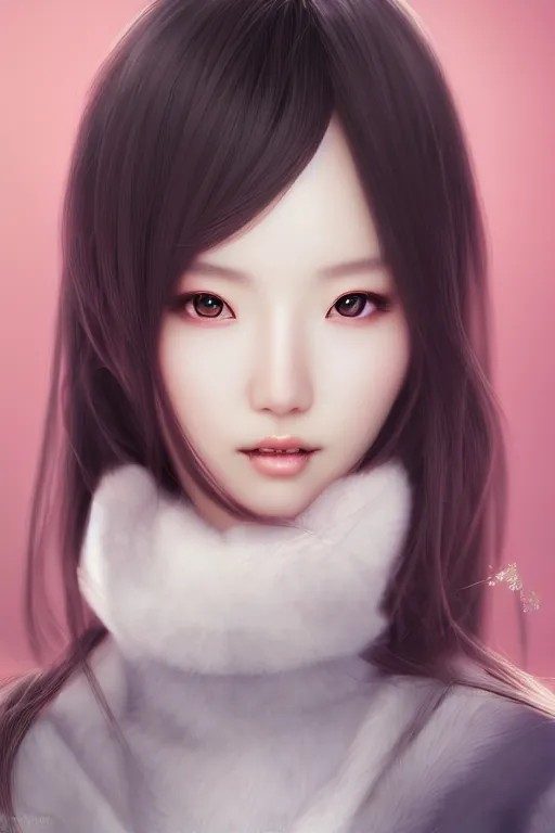 Image similar to a luxury and beautiful fashion and dreamlke japan girl, charming smile, illustration, by artgerm lau, & jeehyung lee & wlop, hyperdetailed, 8 k realistic, symmetrical, frostbite 3 engine, cryengine, dof, trending on artstation, trending on deviantart