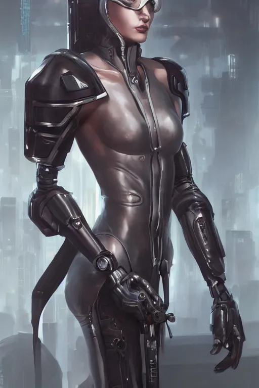 Prompt: a cyberpunk dark metallic arm realistic proportions, large portrait, sci - fi, rpg character, digital painting, artstation, concept art, smooth, 8 k frostbite 3 engine, ultra detailed, art by artgerm and greg rutkowski and magali villeneuve