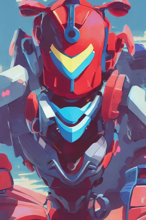 Image similar to robot ninja mask helmet megaman x zero rockman 2 0 2 2 switch game boss legacy collection fanart artsation, art gta 5 comics, behance hd by jesper ejsing, by rhads, makoto shinkai and lois van baarle, ilya kuvshinov, rossdraws global illumination ray tracing