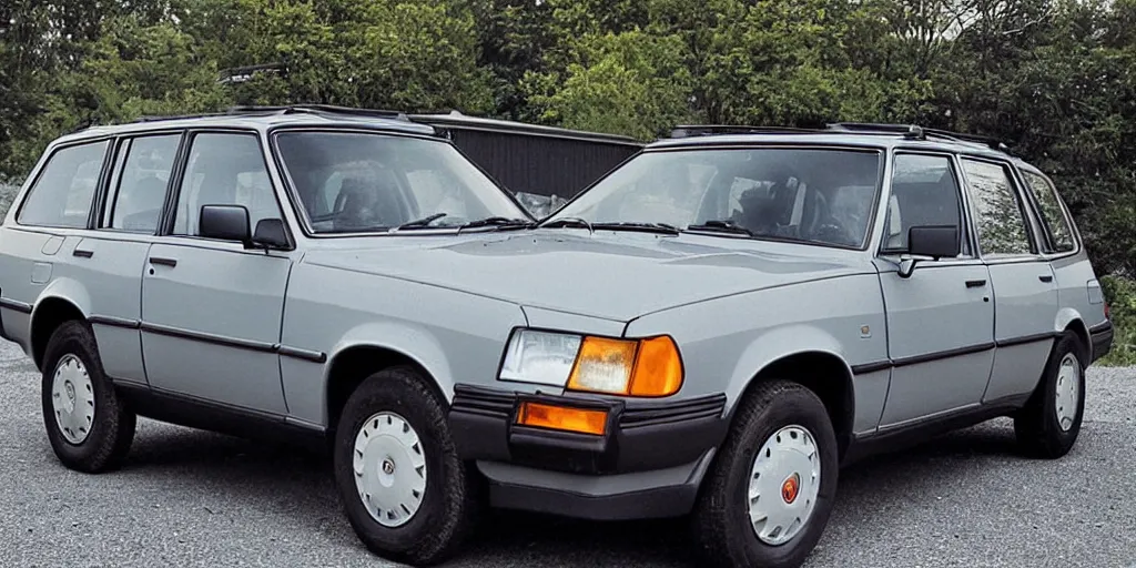 Prompt: “1980s Volvo XC90”